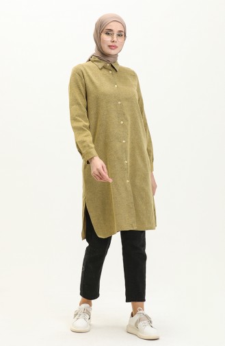 Slit Tunic 2559-08 Mustard 2559-08