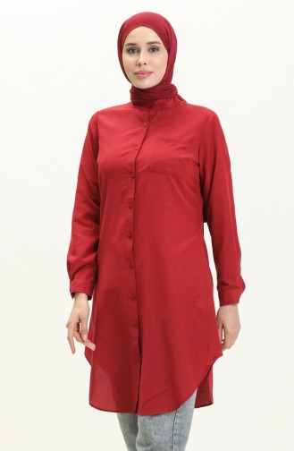 Claret red Tuniek 2515-08