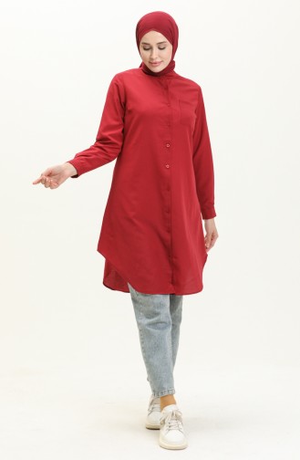 Claret red Tuniek 2515-08