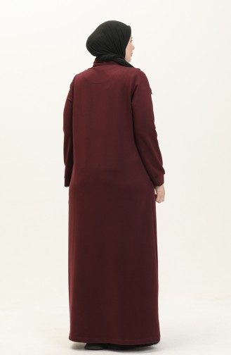 Damson Abaya 11047-03