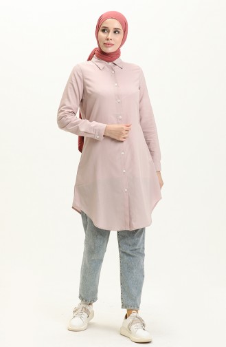 Buttoned Tunic 2514-15 Powder 2514-15