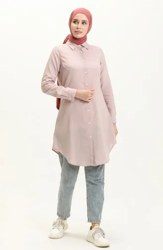 Buttoned Tunic 2514-15 Powder 2514-15