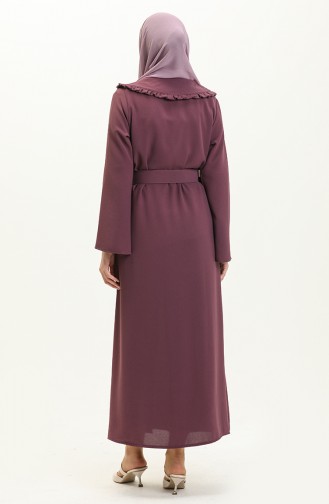 Robe Détail Pierre 70011-02 Plum 70011-02