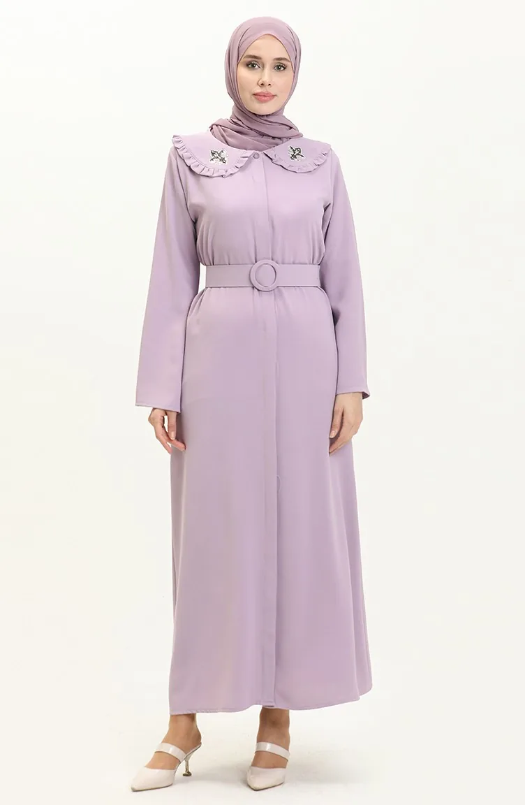 Robe Détail Pierre 70011-05 Lila 70011-05
