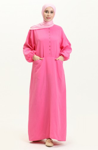 Pink İslamitische Jurk 24Y8896-06