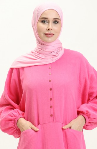 Pink İslamitische Jurk 24Y8896-06