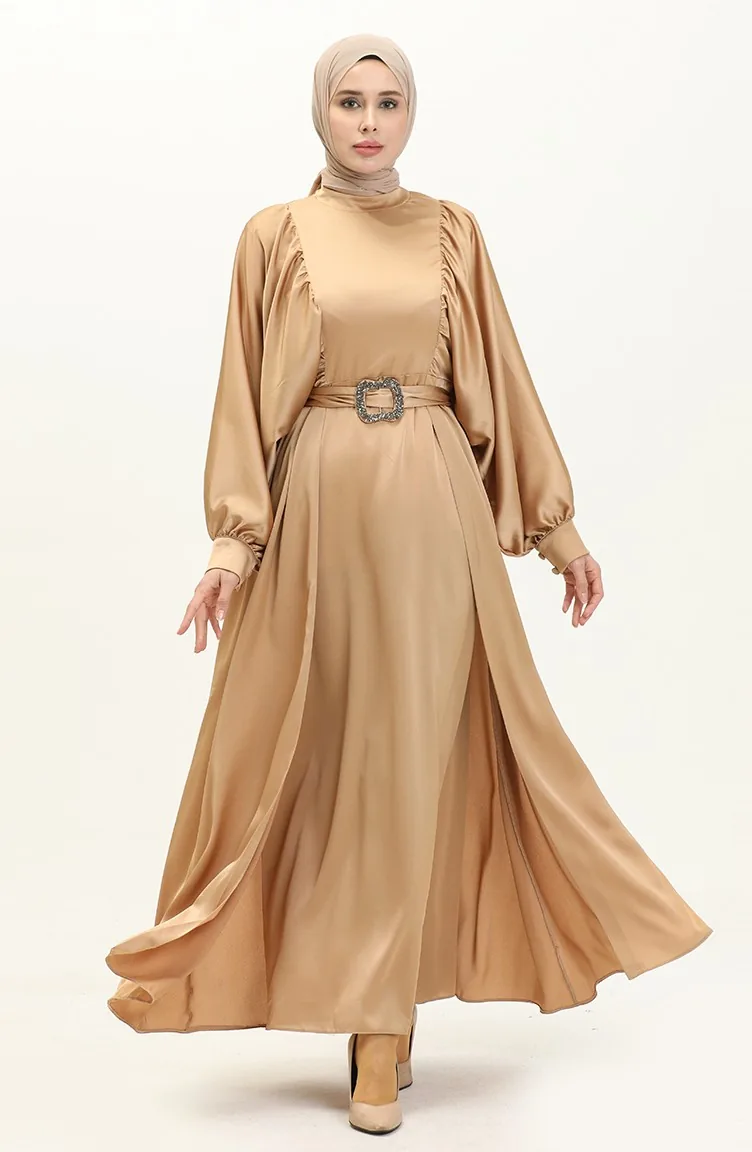 sachin and babi light blue dress NEW L*Space Hayden Midi Dress in Tan Camel