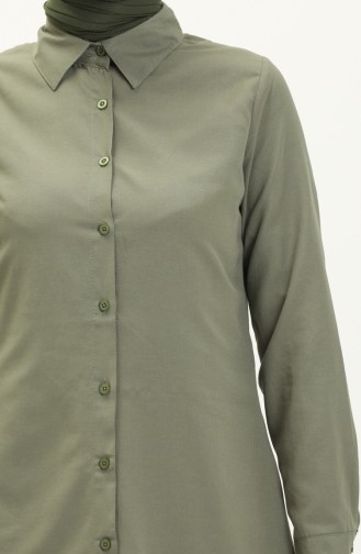 Tunique Boutonnée 2514-02 Khaki 2514-02