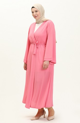 Plus Size Kimono 4705-09 Pink 4705-09