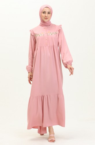 Pink İslamitische Jurk 22Y8727-09