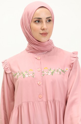 Pink İslamitische Jurk 22Y8727-09