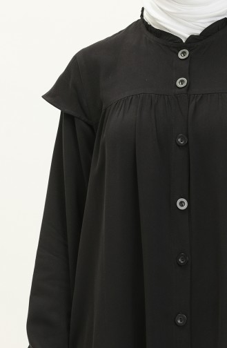 Elastic Sleeve Dress 24Y8729-06 Black 24Y8729-06