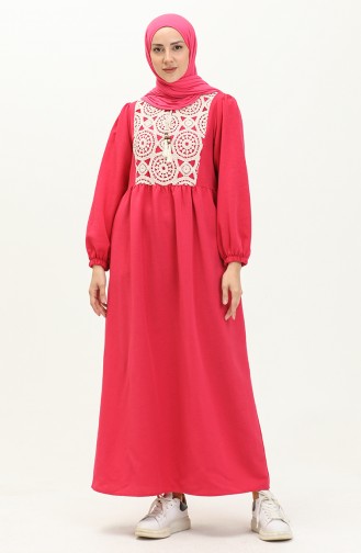 Fuchsia İslamitische Jurk 24Y8886-01