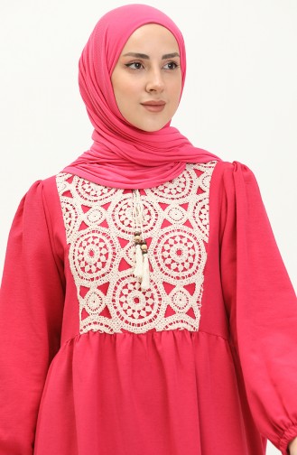 Fuchsia İslamitische Jurk 24Y8886-01