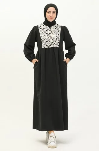 Robe En Dentelle 24Y8886-02 Noir 24Y8886-02