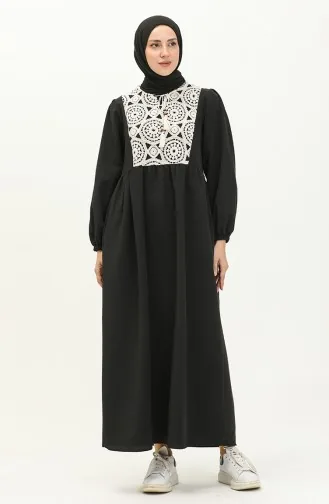 Robe En Dentelle 24Y8886-02 Noir 24Y8886-02