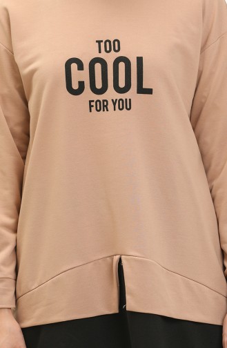 Cool Yazılı İkili Takım 505 Vizon