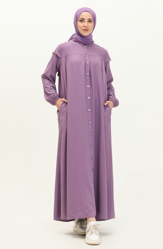 Elastic Sleeve Dress  24Y8729-04 Lilac 24Y8729-04