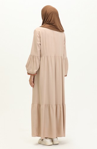 Robe Belmando Brodée 24Y8856-05 Beige 24Y8856-05