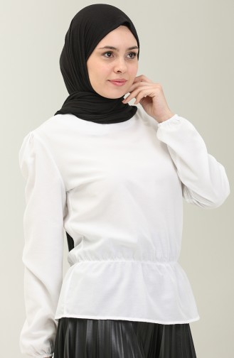 Weiß Tunikas 5276