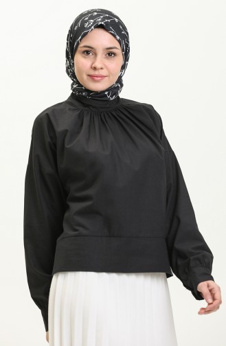 Schwarz Bluse 0011-02