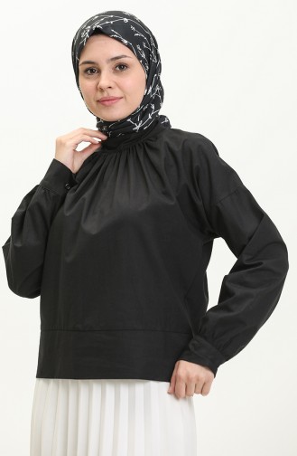 Schwarz Bluse 0011-02