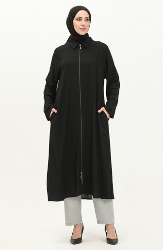 Cape en Coton 00015-01 Noir 00015-01