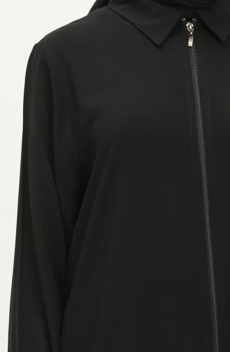 Cape en Coton 00015-01 Noir 00015-01