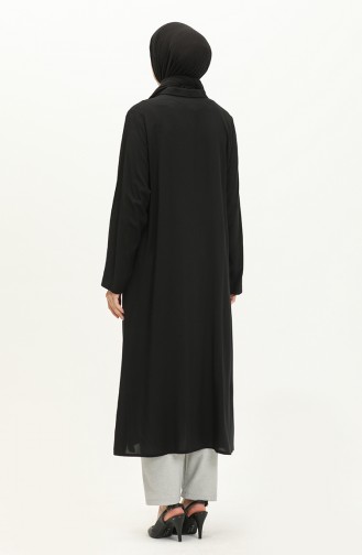 Cape en Coton 00015-01 Noir 00015-01