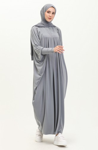 Oyya Plissee-Kleid Sandy 238446-02 Grau 238446-02
