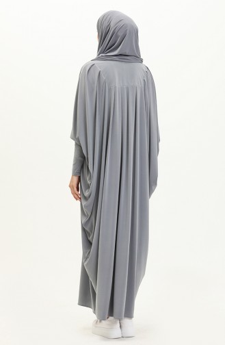 Oyya Plissee-Kleid Sandy 238446-02 Grau 238446-02
