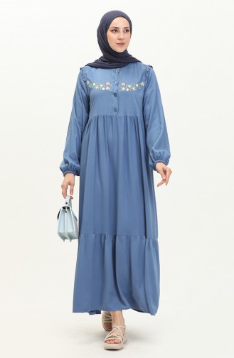 Besticktes Belmando Kleid 22Y8727-03 Indigo 22Y8727-03