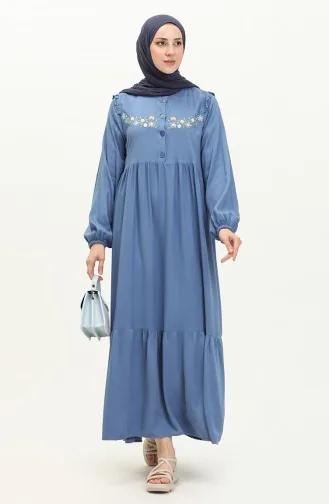 Besticktes Belmando Kleid 22Y8727-03 Indigo 22Y8727-03