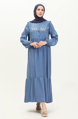 Besticktes Belmando Kleid 22Y8727-03 Indigo 22Y8727-03