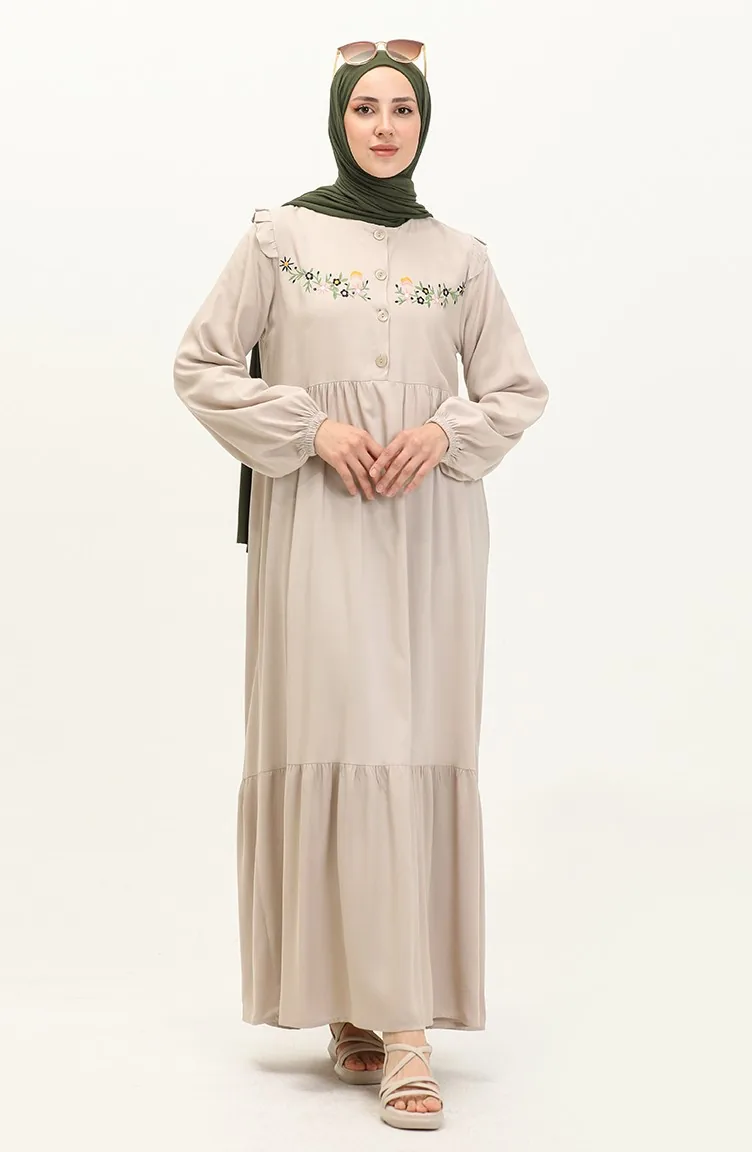 Besticktes Belmando Kleid 22Y8727-04 Stein 22Y8727-04