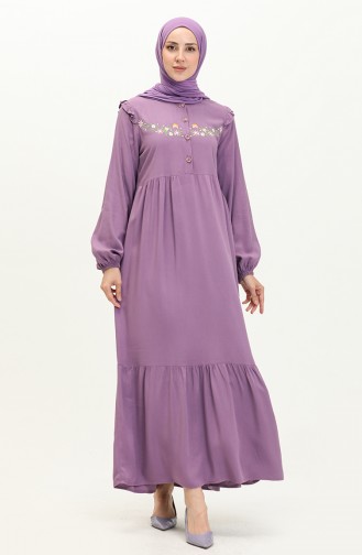 Besticktes Belmando Kleid 22Y8727-05 Flieder 22Y8727-05
