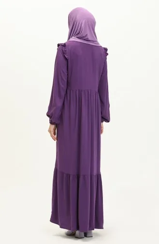 Besticktes Belmando Kleid 22Y8727-06 Lila 22Y8727-06