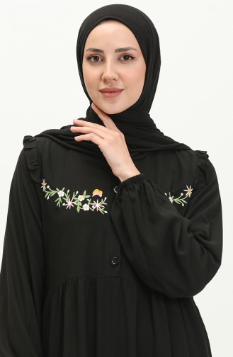 Besticktes Belmando-Kleid 22Y8727-11 Schwarz 22Y8727-11