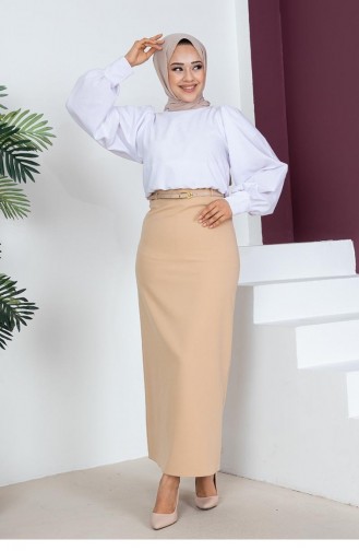 Beige Skirt 5052NRS.BEJ