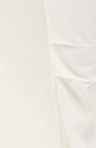 Side Pocket Linen Trousers 5107-03 white 5107-03