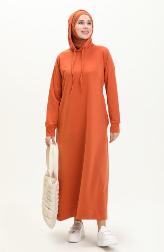 Sportkleid mit Kapuze aus zwei Garnen 0008-03 Fliese 0008-03