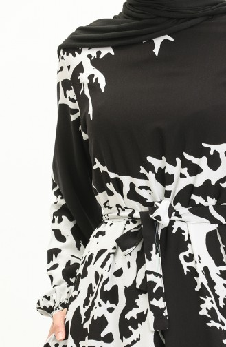 Black İslamitische Jurk 0027-01