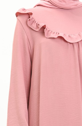 Robe Tissu Aerobin 0037-02 Rose Pâle  0037-02