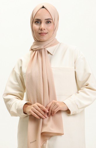 Karaca Krınkıl Şal 81005-03 Koyu Krem 81005-03