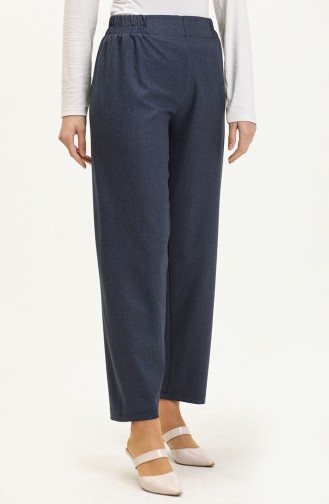 Elastic Waist Pants 1983-18 Denim Color 1983G-06