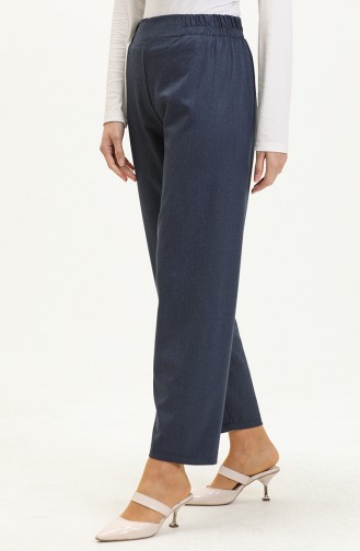 Elastic Waist Pants 1983-18 Denim Color 1983G-06