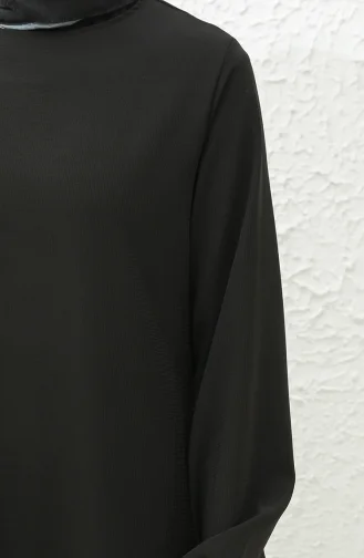 Robe Volantes 0007B-01 Noir 0007B-01