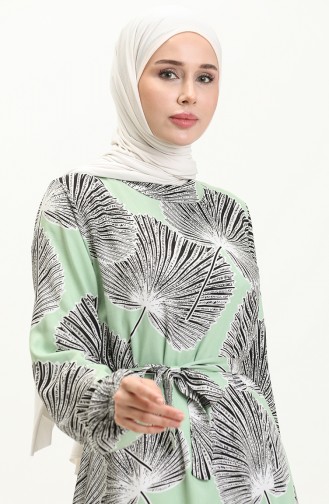 Green İslamitische Jurk 0028-01