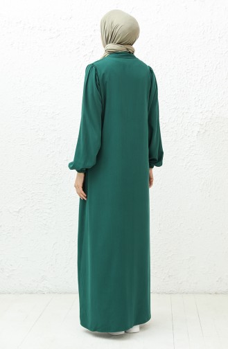 Robe Col Cravate 24Y8860-02 Vert Emeraude  24Y8860-02