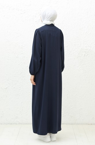 Robe Col Cravate 24Y8860-04 Bleu Marine  24Y8860-04